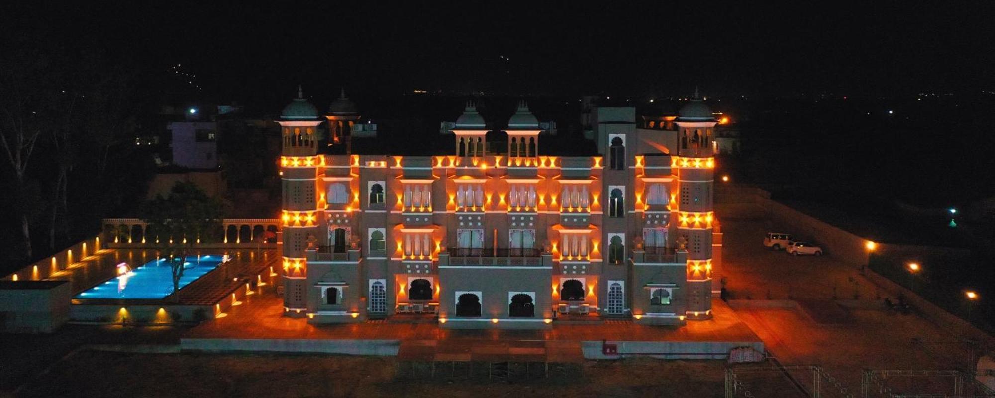 The Biletha Bagh Hotell Udaipur Eksteriør bilde
