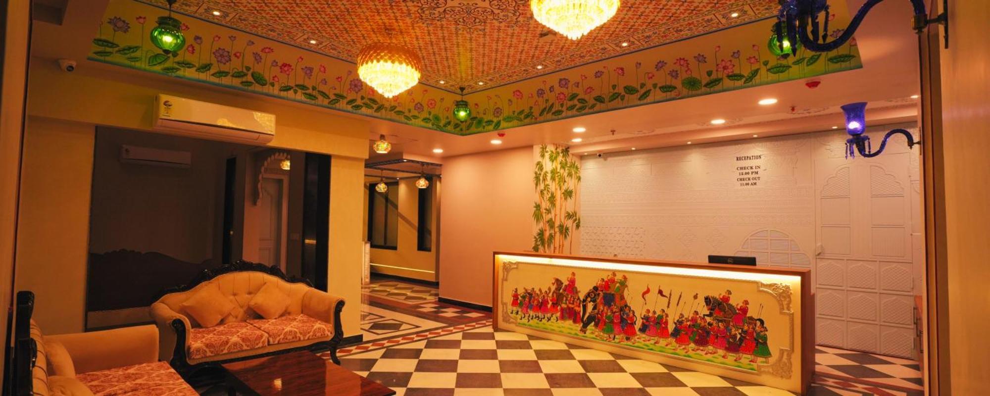 The Biletha Bagh Hotell Udaipur Eksteriør bilde