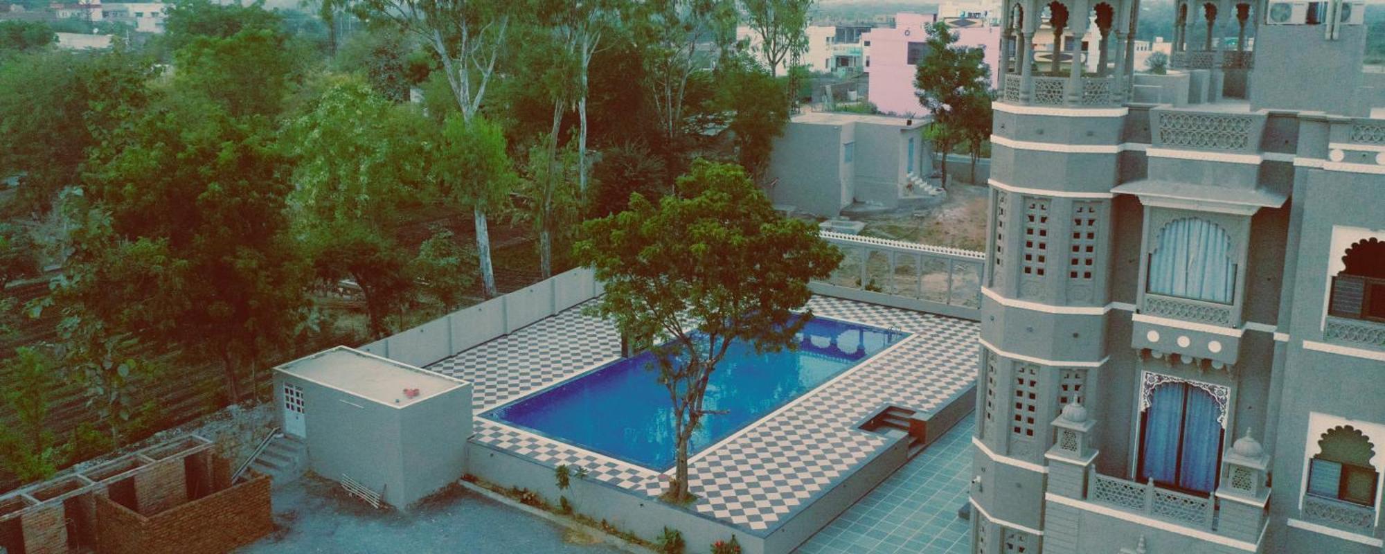 The Biletha Bagh Hotell Udaipur Eksteriør bilde